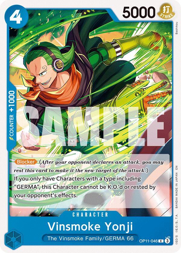 VINSMOKE YONJI - One Piece - A Fist of Divine Speed