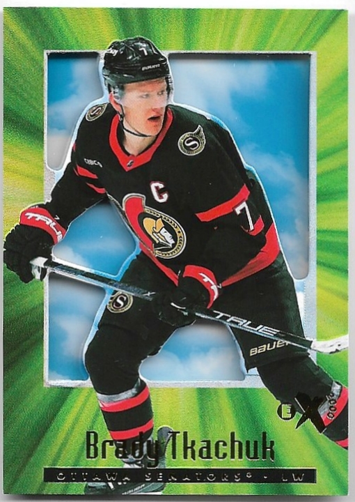 BRADY TKACHUK 23-24 UD Skybox E-X
