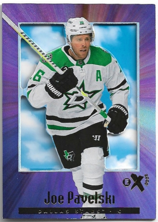 JOE PAVELSKI 23-24 UD Skybox E-X (lehce světlá spodní hrana)