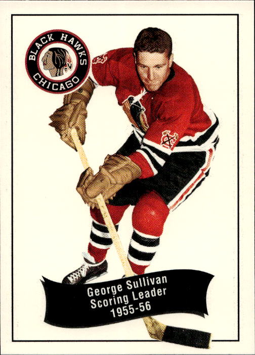 Scoring Leader GEORGE SULLIVAN 1994 Parkhurst 1956-57 Missing Link