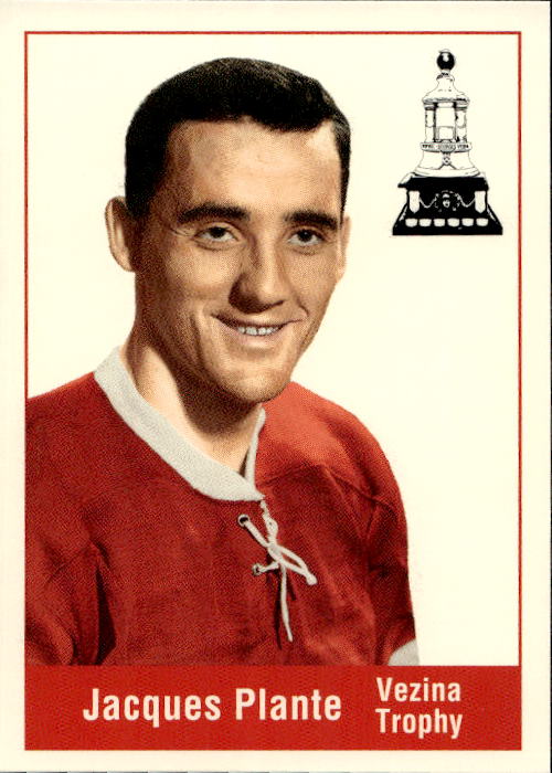 Vezina Trophy JACQUES PLANTE 1994 Parkhurst 1956-57 Missing Link