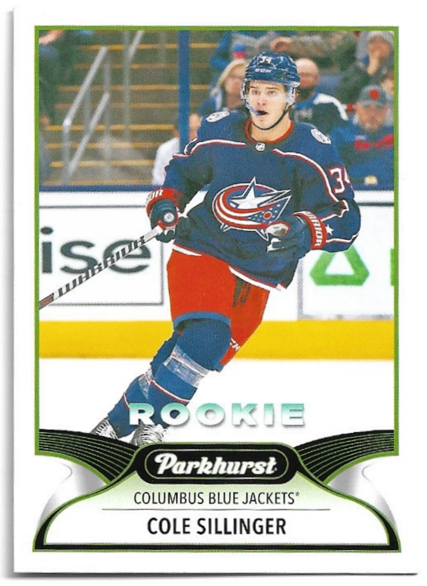 Rookie COLE SILLINGER 21-22 UD Parkhurst