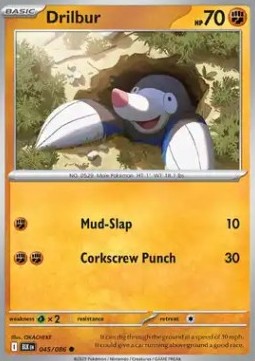 Poké Ball Reverse Holo - DRILBUR