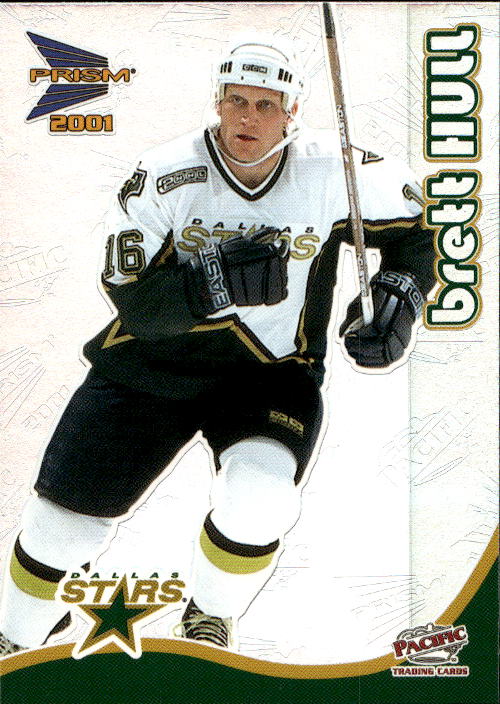 BRETT HULL 00-01 Pacific Prism McDonald's (print line)