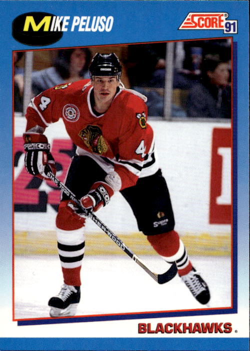MIKE PELUSO 91-92 Score Canadian