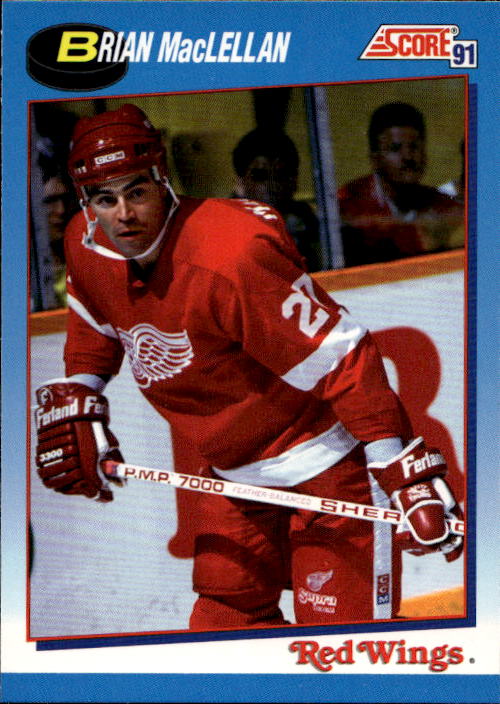BRIAN MACLELLAN 91-92 Score Canadian