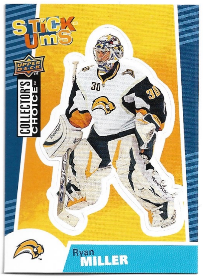 Stick-Ums RYAN MILLER 09-10 UD Collector's Choice
