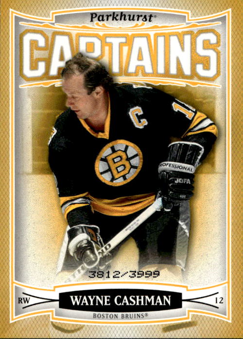 Captains WAYNE CASHMAN 06-07 UD Parkhurst /3999