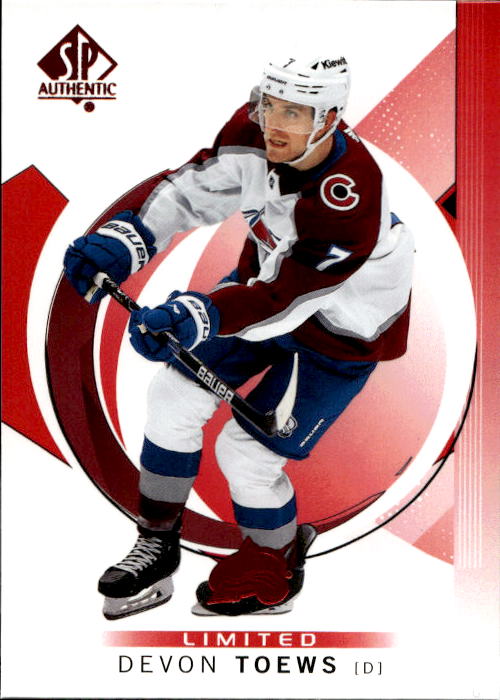 Limited Red DEVON TOEWS 24-25 UD SP Authentic