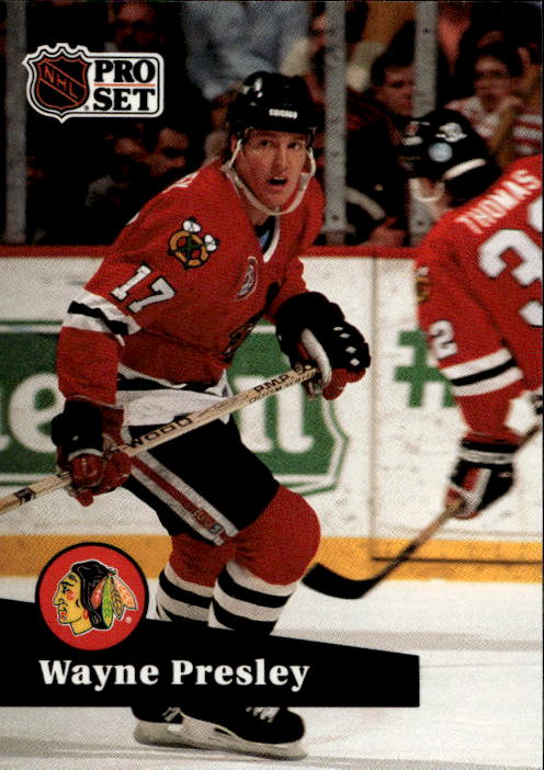 WAYNE PRESLEY 91-92 Pro Set
