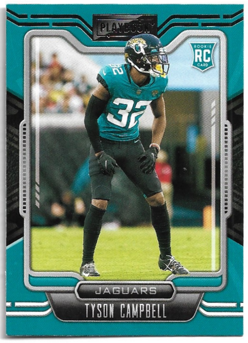 Rookie TYSON CAMPBELL 2021 Panini Playbook Football