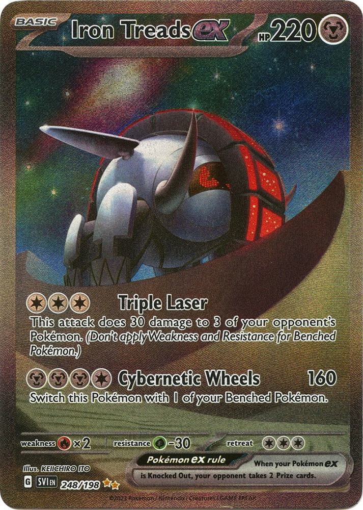Illustration Rare - IRON TREADS EX