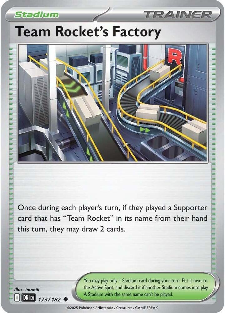 TEAM ROCKET'S FACTORY