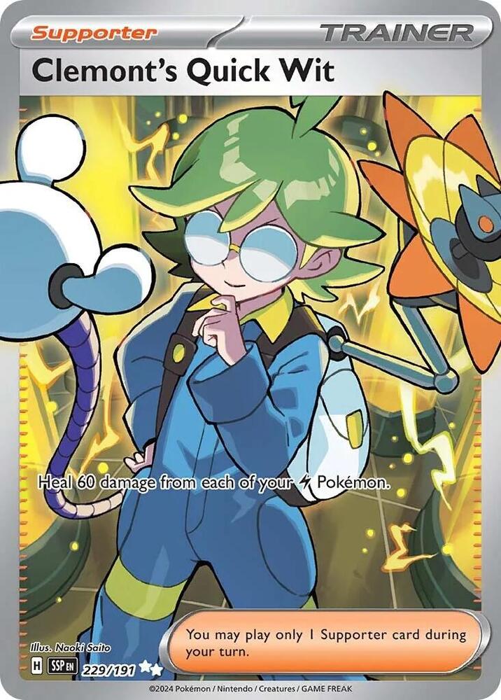 Ultra Rare - Supporter - CLEMONT'S QUICK WIT