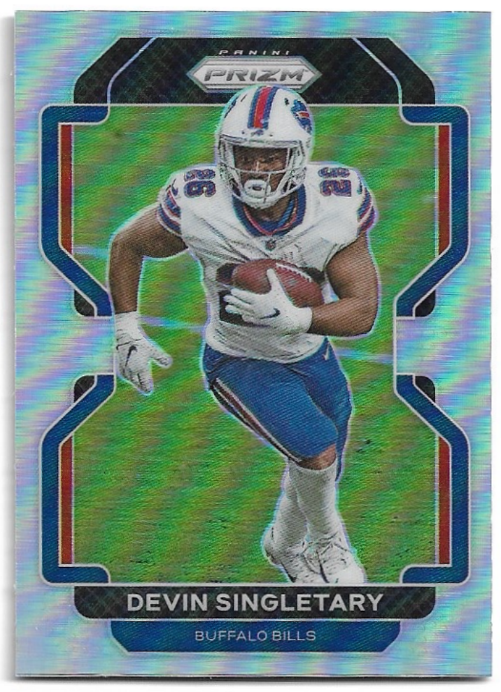 Silver Prizm DEVIN SINGLETARY 2021 Panini Prizm Football