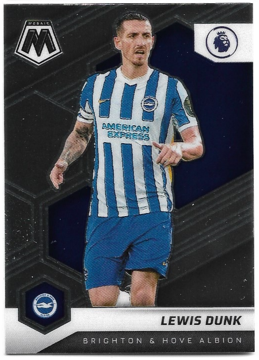 LEWIS DUNK 21-22 Panini Mosaic Soccer