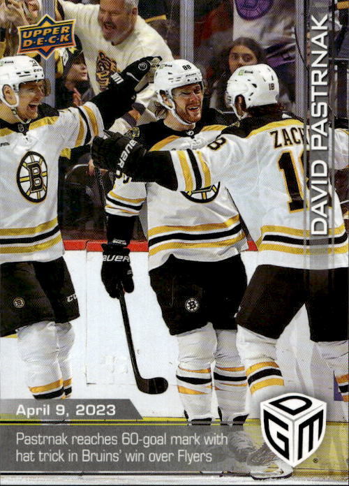 DAVID PASTRŇÁK 22-23 UD NHL Game Dated Moments /599