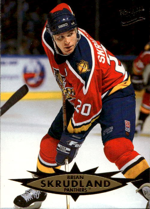 BRIAN SKRUDLAND 95-96 Fleer Ultra (horší hrany)