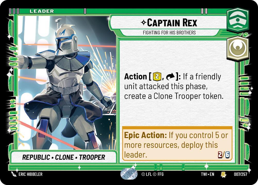 Leader - CAPTAIN REX - Unlimited Twilight of the Republic