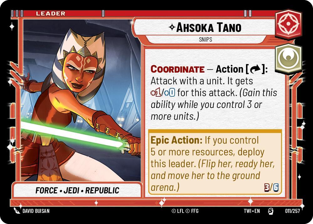 Leader - AHSOKA TANO - Unlimited Twilight of the Republic