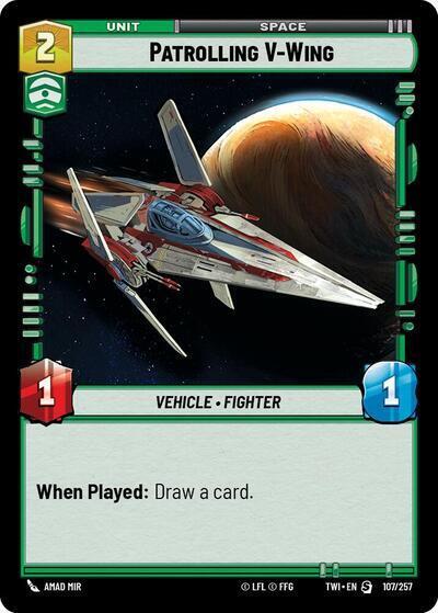 PATROLLING V-WING - Unlimited Twilight of the Republic