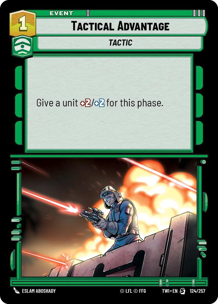 TACTICAL ADVANTAGE - Unlimited Twilight of the Republic