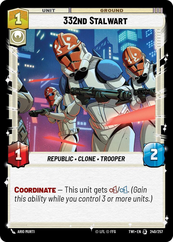 332ND STALWART - Unlimited Twilight of the Republic