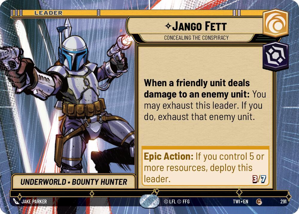 Hyperspace - Leader - JANGO FETT (V.1) - Unlimited Twilight of the Republic