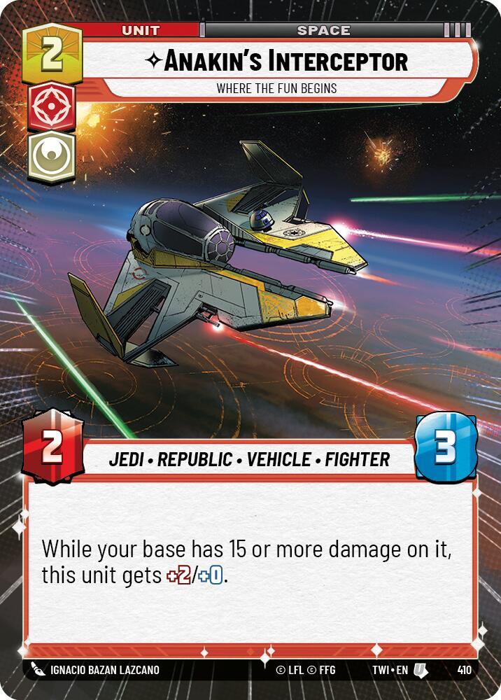 Hyperspace - ANAKIN'S INTERCEPTOR - Unlimited Twilight of the Republic