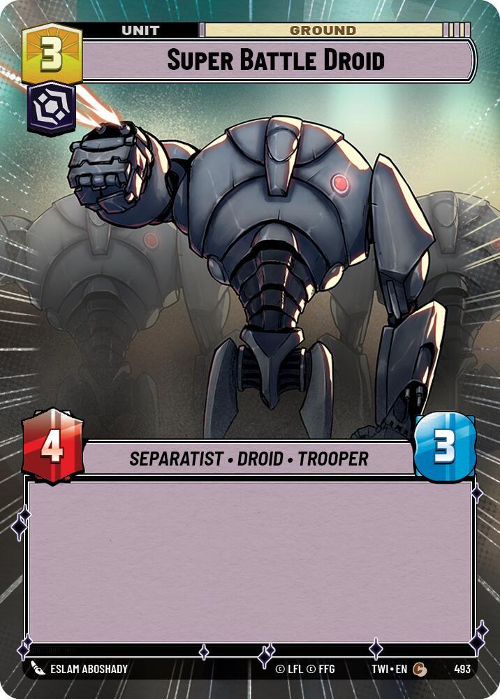 Hyperspace - SUPER BATTLE DROID - Unlimited Twilight of the Republic