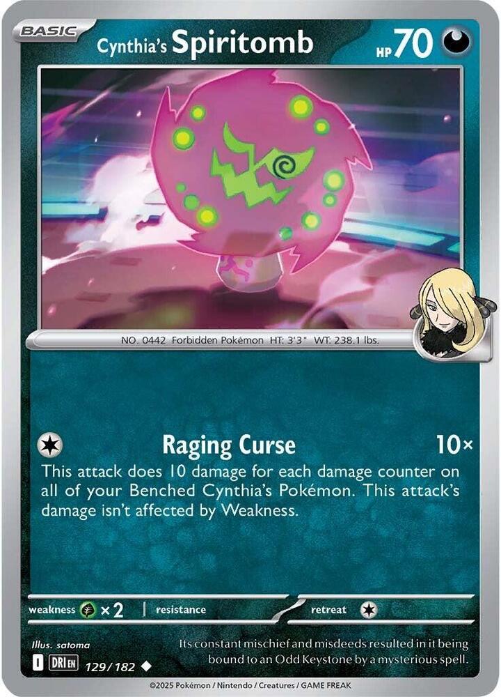 Reverse Holo - Cynthia's SPIRITOMB