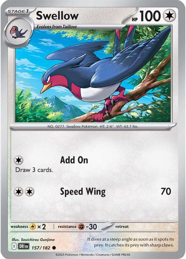 Reverse Holo - SWELLOW