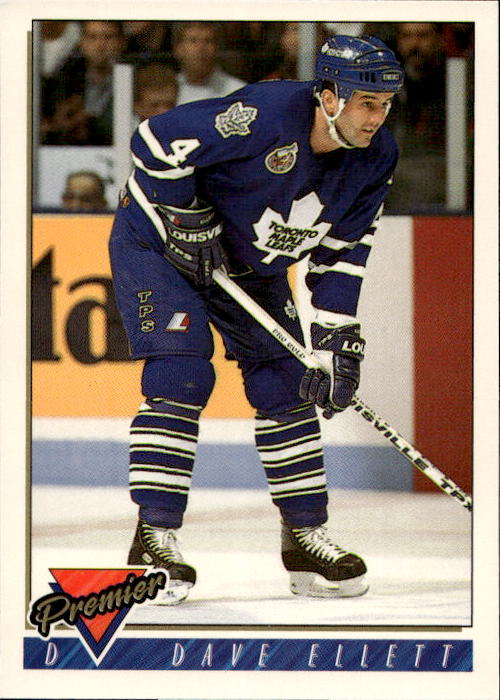 DAVE ELLETT 93-94 Topps Premier
