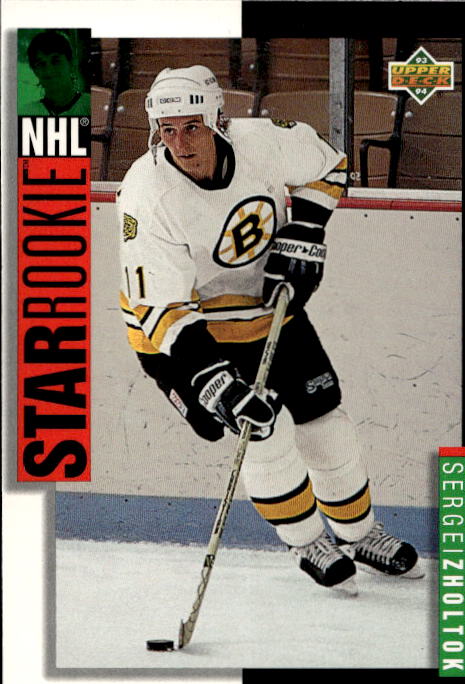 Star Rookie SERGEI ZHOLTOK 93-94 Upper Deck