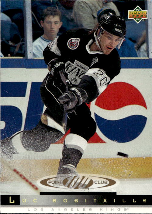 100 Point Club LUC ROBITAILLE 93-94 Upper Deck