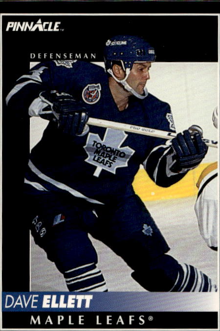 DAVE ELLETT 92-93 Pinnacle