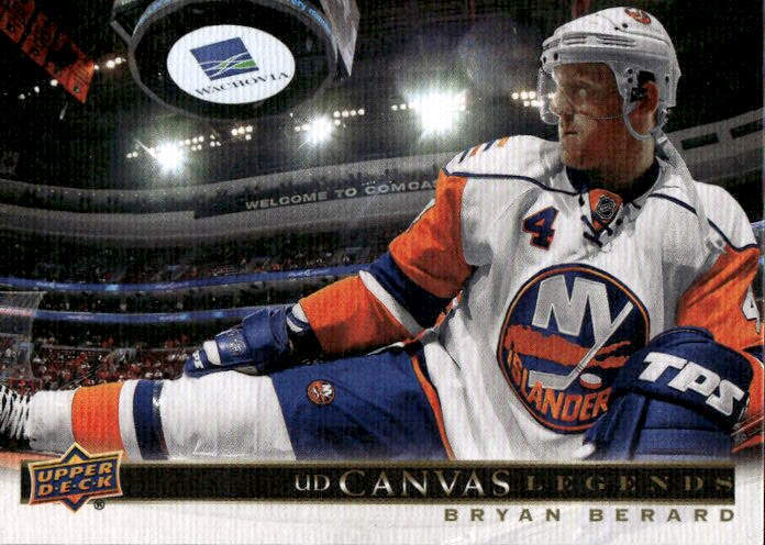 UD Canvas Legends BRYAN BERARD 20-21 UD SP Signature Legends