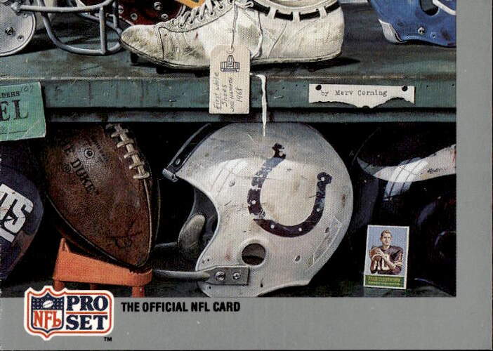 9 Puzzle Super Bowl XXV Program 1990 Pro Set Super Bowl XXV Silver Anniversary