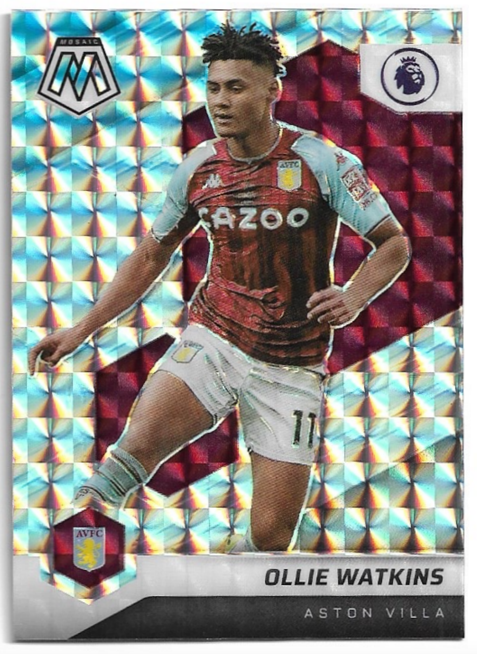 Mosaic Prizm OLLIE WATKINS 21-22 Panini Mosaic Soccer