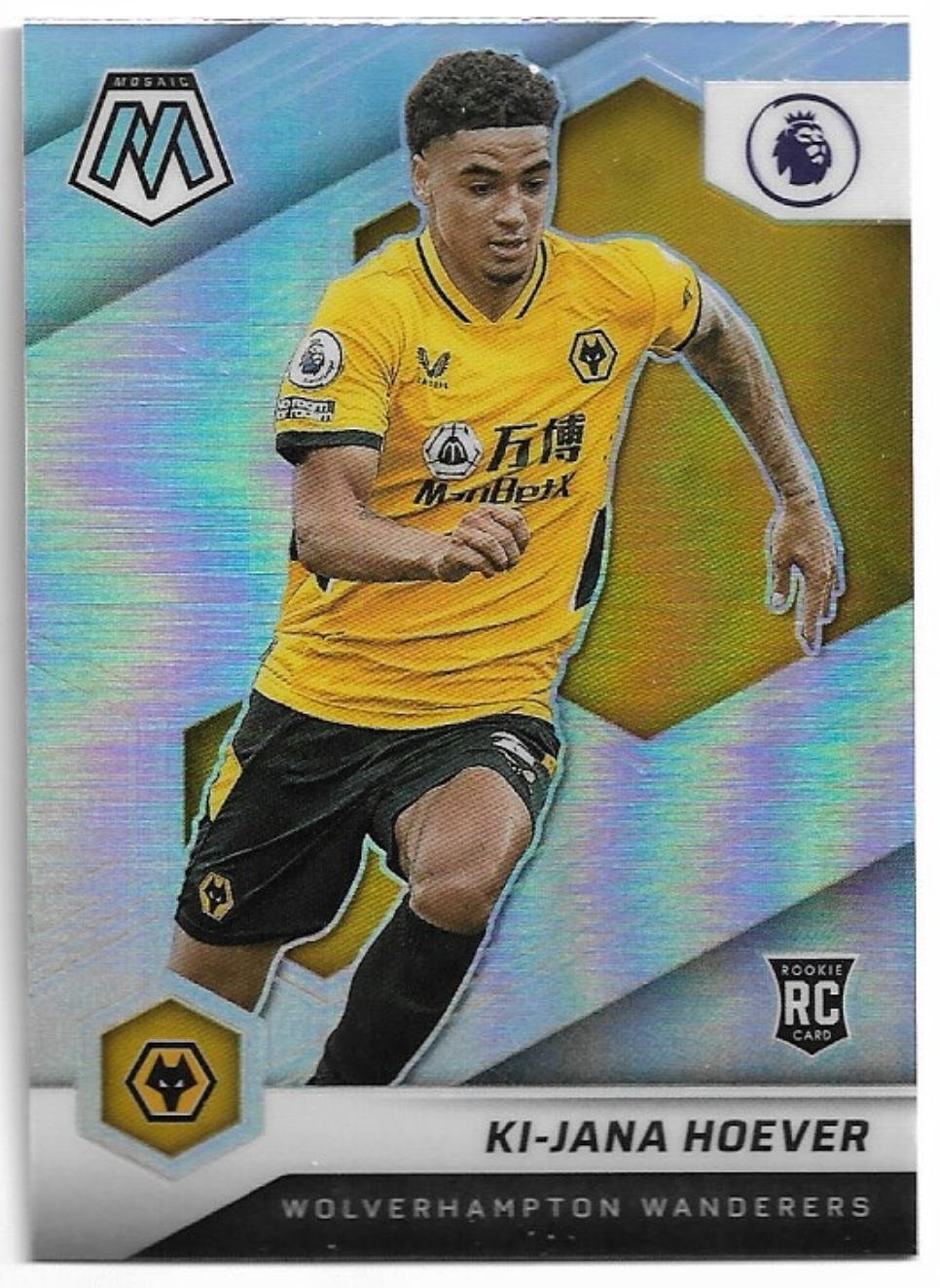 Rookie Silver Prizm KI-JANA HOEVER 21-22 Panini Mosaic Soccer