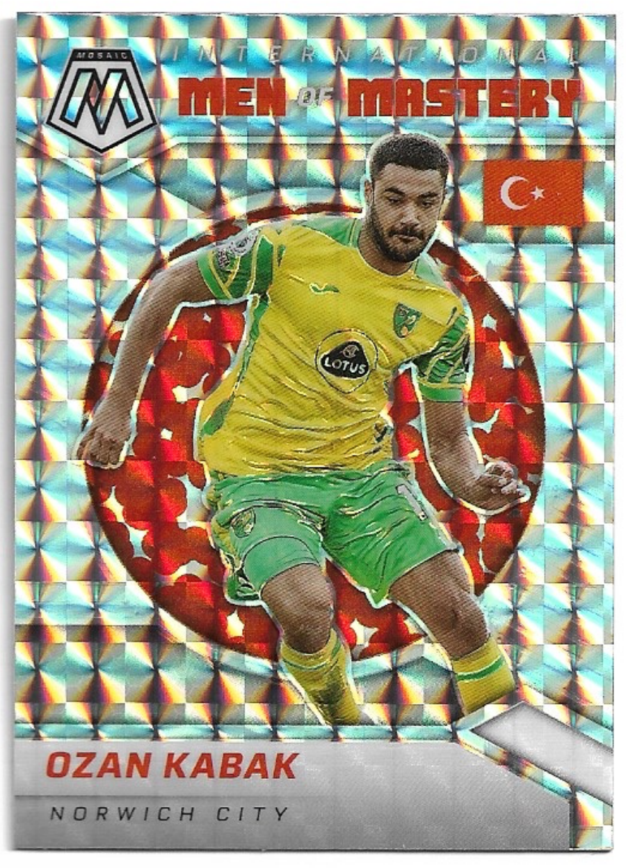 Mosaic Prizm International Men of Mastery OZAN KABAK 21-22 Panini Mosaic Soccer