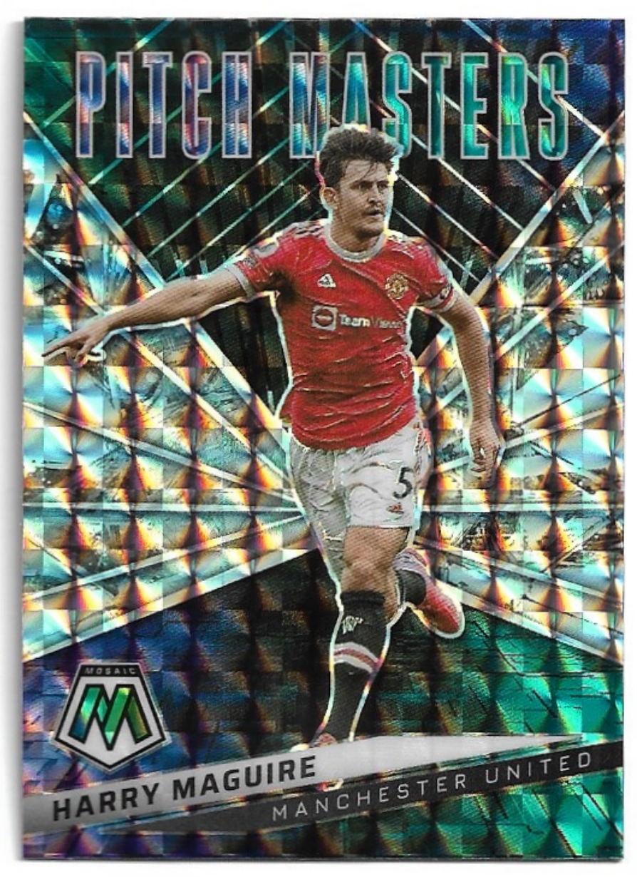 Mosaic Prizm Pitch Masters HARRY MAGUIRE 21-22 Panini Mosaic Soccer