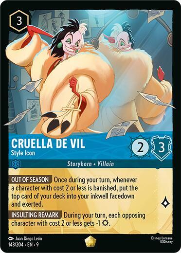 Foil - Cruella De Vil - Style Icon
