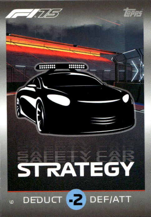 Strategy Card Safety Car 2025 Topps Turbo Attax