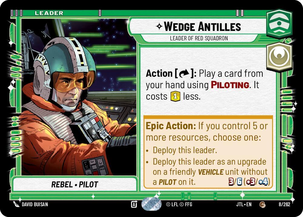 Leader - WEDGE ANTILLES - Unlimited Jump to Lightspeed