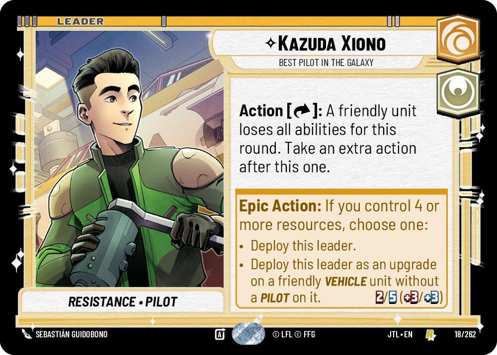 Leader - KAZUDA XIONO - Unlimited Jump to Lightspeed