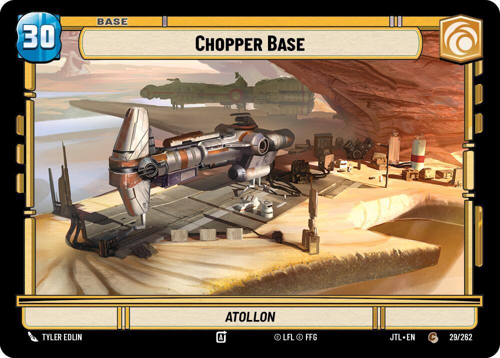 Base - CHOPPER BASE/SHIELD TOKEN - Unlimited Jump to Lightspeed
