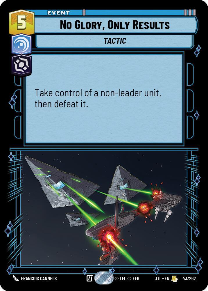 NO GLORY, ONLY RESULTS - Unlimited Jump to Lightspeed