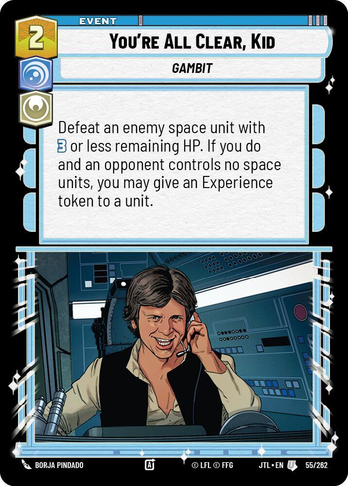 YOU'RE ALL CLEAR, KID - Unlimited Jump to Lightspeed