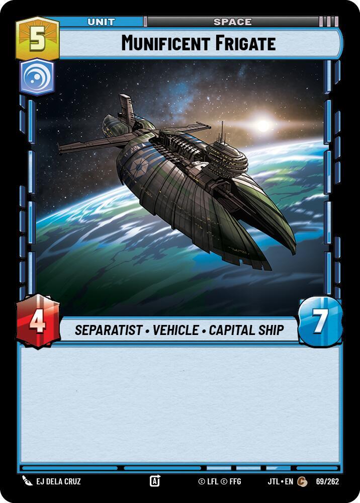 MUNIFICENT FRIGATE - Unlimited Jump to Lightspeed